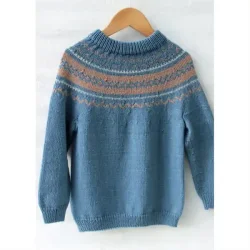 Go Handmade opskrift - Classic Sweater Soft Double - Little One's &amp; Tweens (1 - 12 r) - Boys - DK